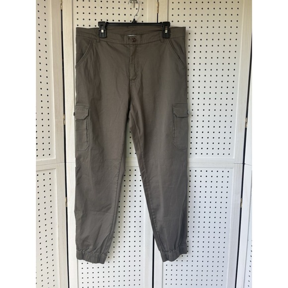 Other - Pacific Crest Men's LG Green Jogger Chino Pants Cargo Tencel Cotton Spandex